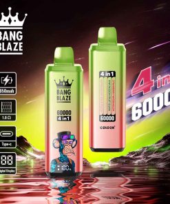 Bang Bar Blaze 60000 Puffs 4in1 Disposable vape strawberry watermelon