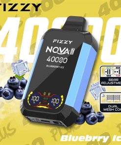 Fizzy 40K puff Nova Plus Dual Mesh Disposable Vape Whosesale blueberry ice