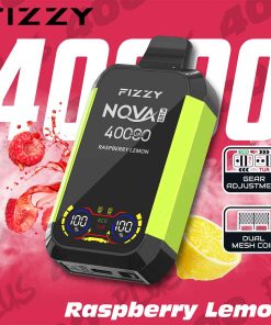 Fizzy 40K puff Nova Plus Dual Mesh Disposable Vape Whosesale raspberry lemon