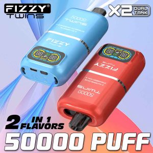 Fizzy Twins 50K Puffs Dual Flavors Disposable Vapes